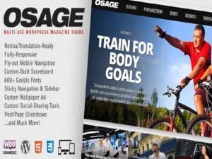 Szablon Osage – Multi-Use WordPress Magazine Theme