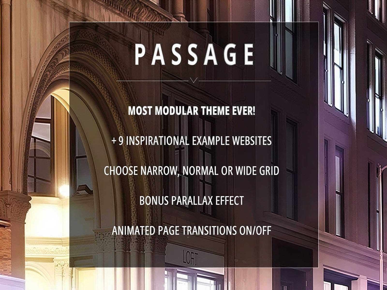 Szablon Passage – Responsive Retina Multi-Purpose Theme Szablon Passage – Responsive Retina Multi-Purpose Theme