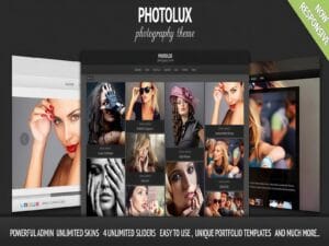 Szablon Photolux Photography Portfolio WordPress Theme