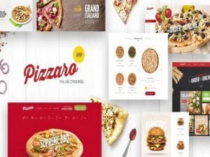 Szablon Pizzaro Fast Food Restaurant WooCommerce Theme