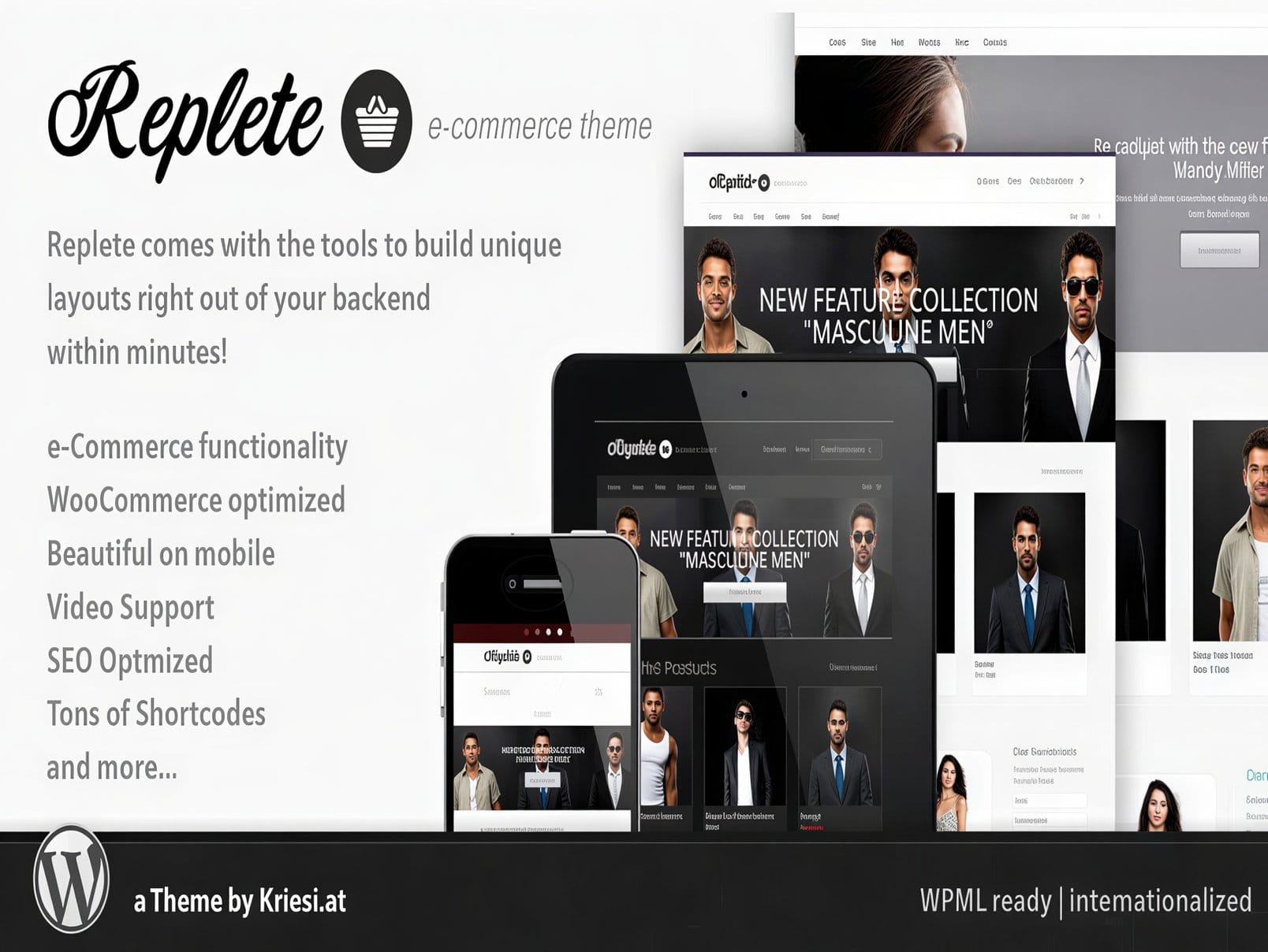 Szablon Replete E-Commerce And Business