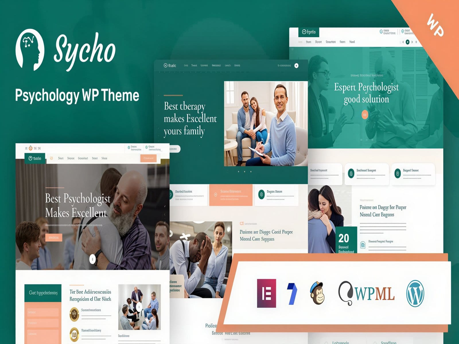 Szablon Sycho Psychology and Counseling WordPress Theme Szablon Sycho Psychology and Counseling WordPress Theme