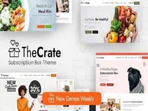 Szablon TheCrate WooCommerce Subscription Box Theme