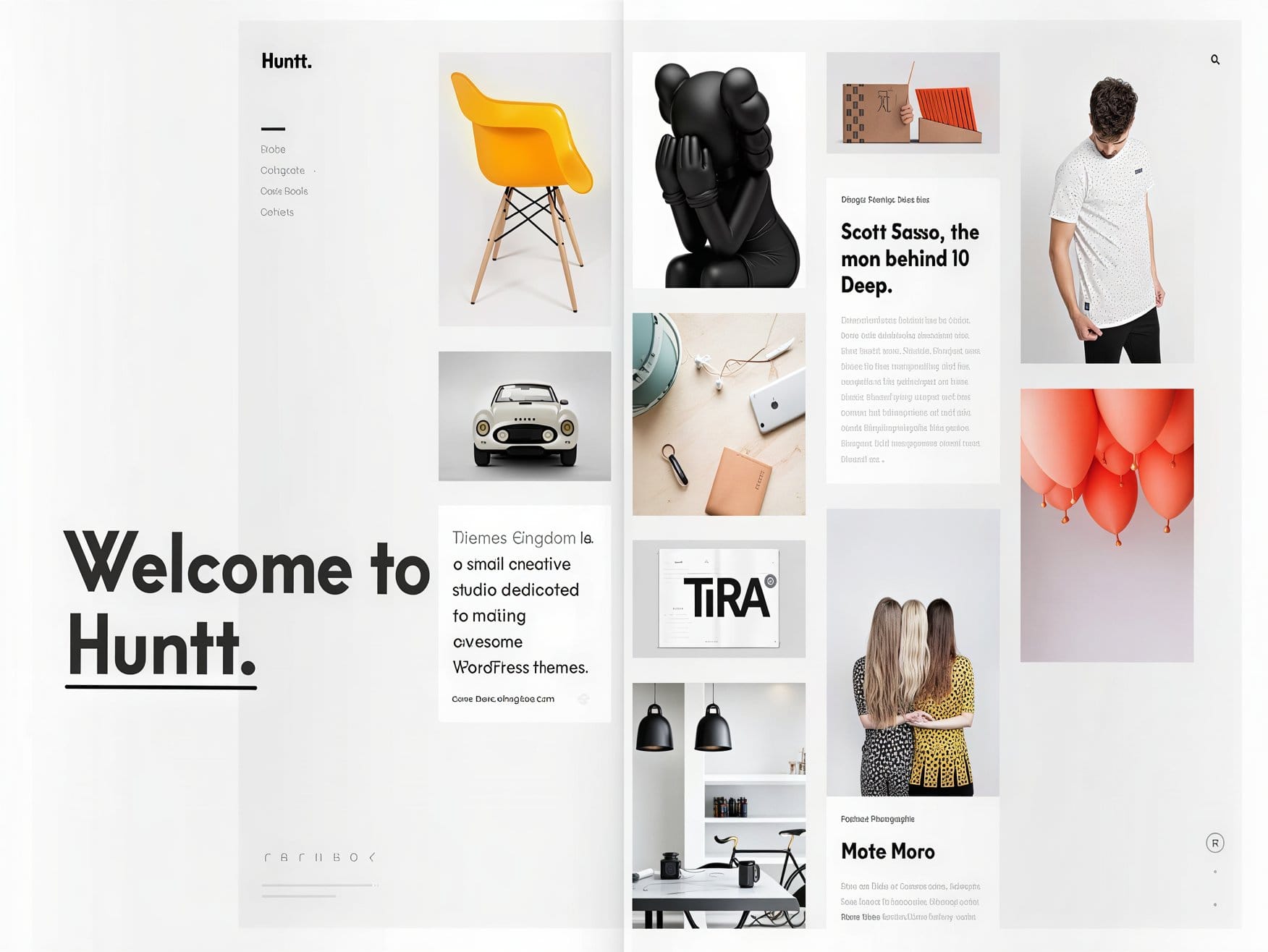 Szablon Themes Kingdom Huntt WordPress Theme
