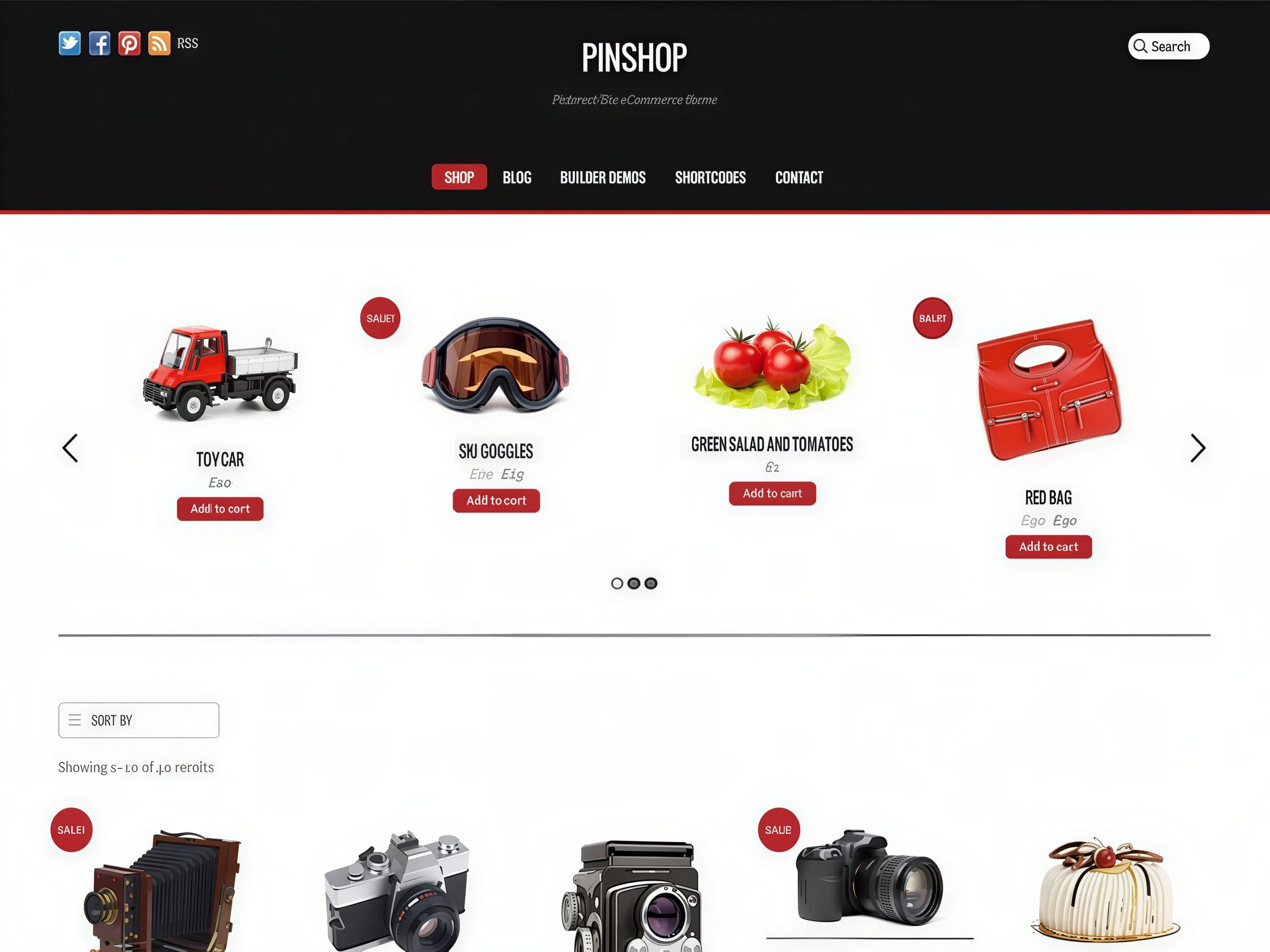 Szablon Themify Pinshop WooCommerce Themes