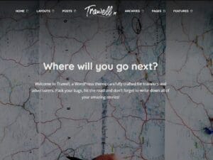 Szablon Trawell – Travel Blog WordPress Theme