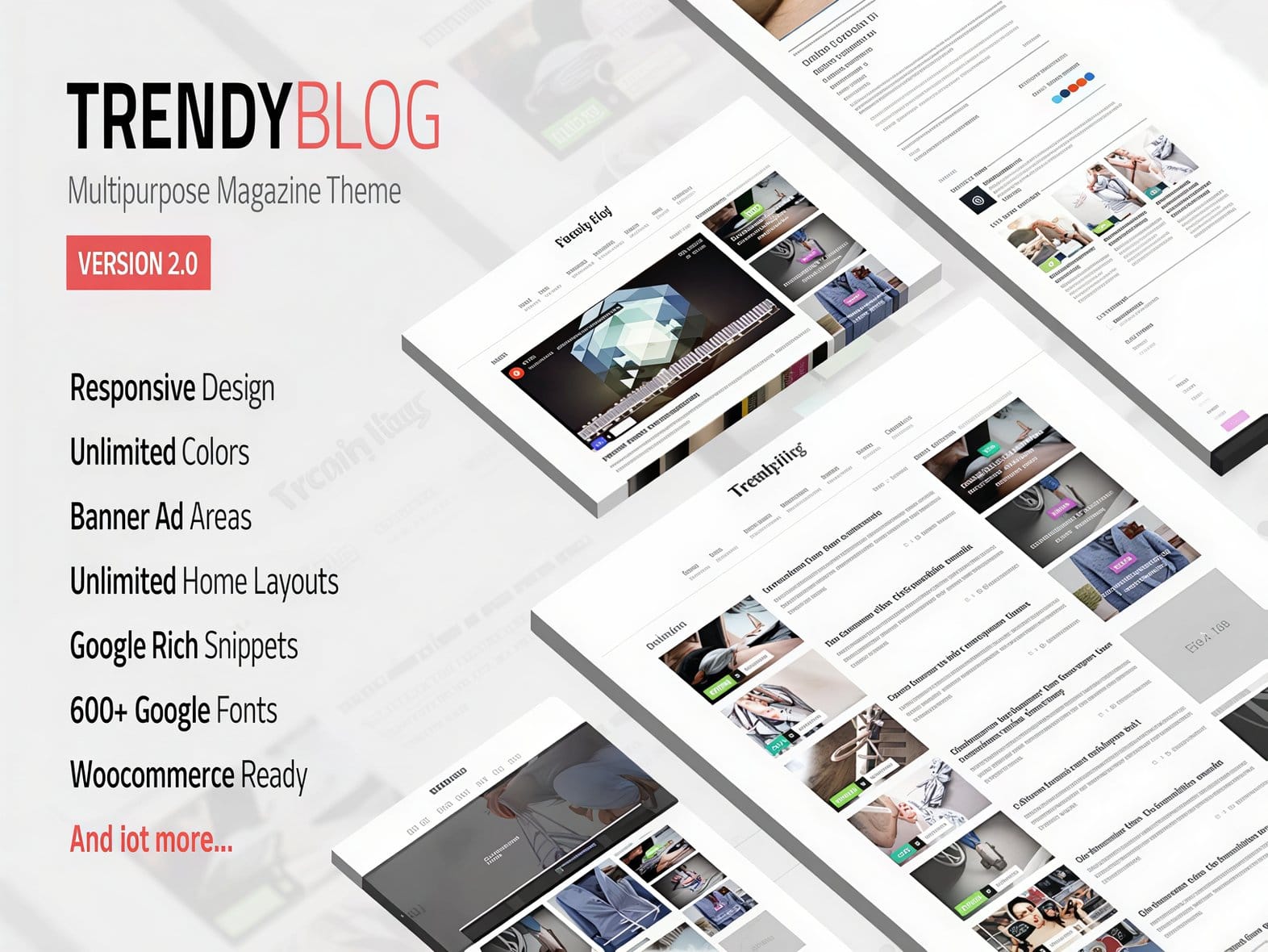 Szablon Trendyblog – Multipurpose Magazine Theme