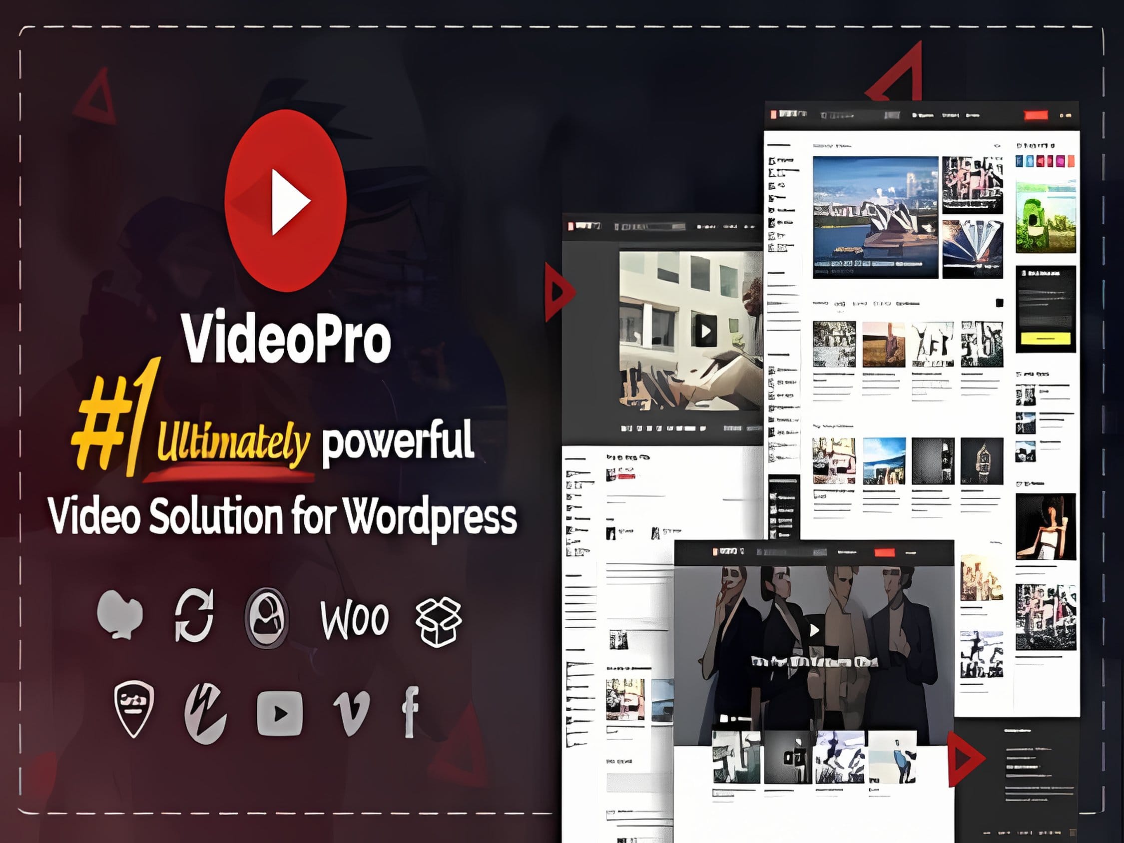 Szablon VideoPro Video WordPress Theme