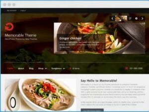 Szablon WooThemes Memorable WooCommerce Themes