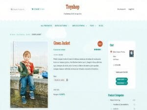 Szablon WooThemes Toyshop Storefront WooCommerce Theme