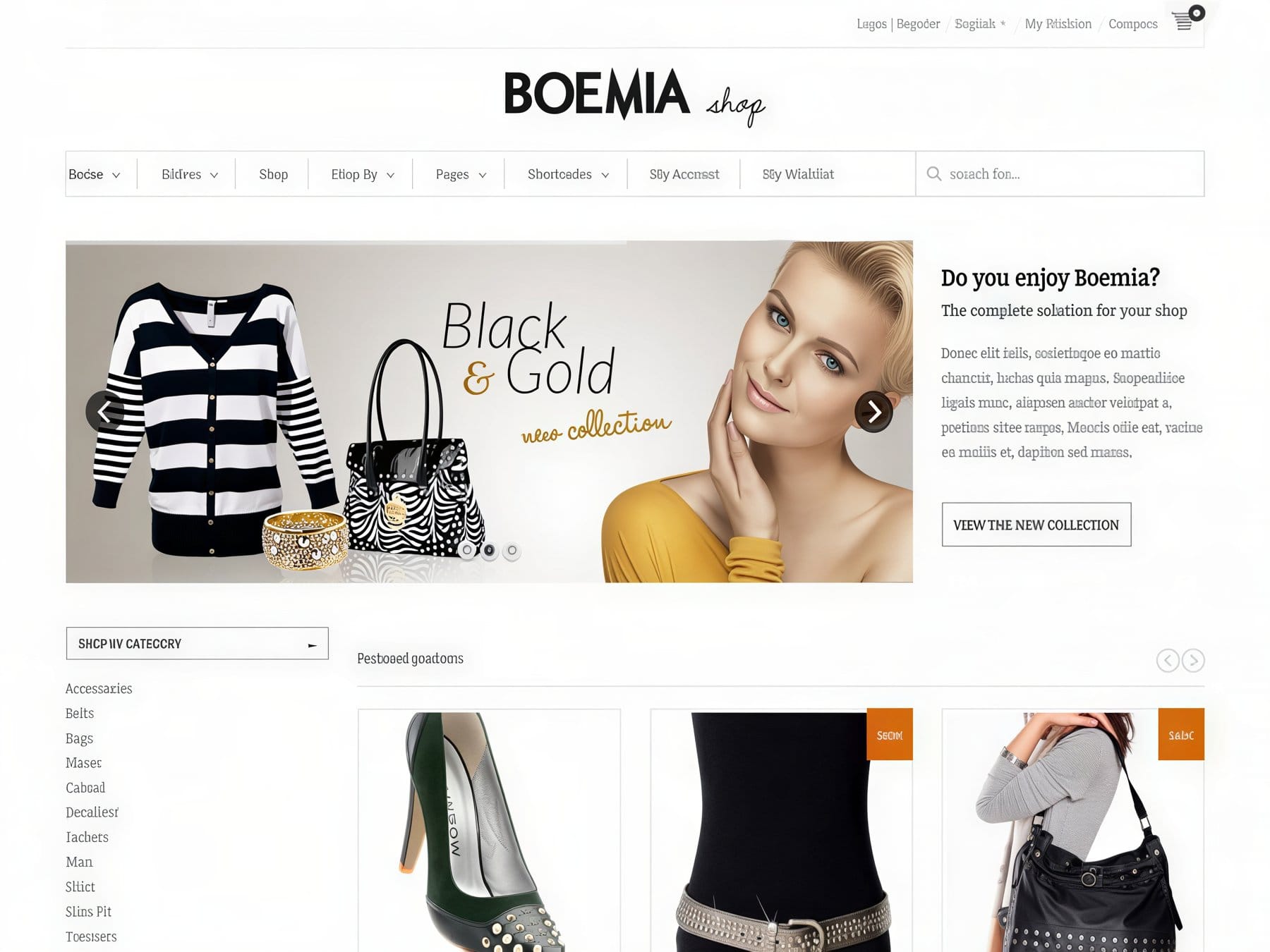 Szablon YITH Boemia Premium WooCommerce Themes