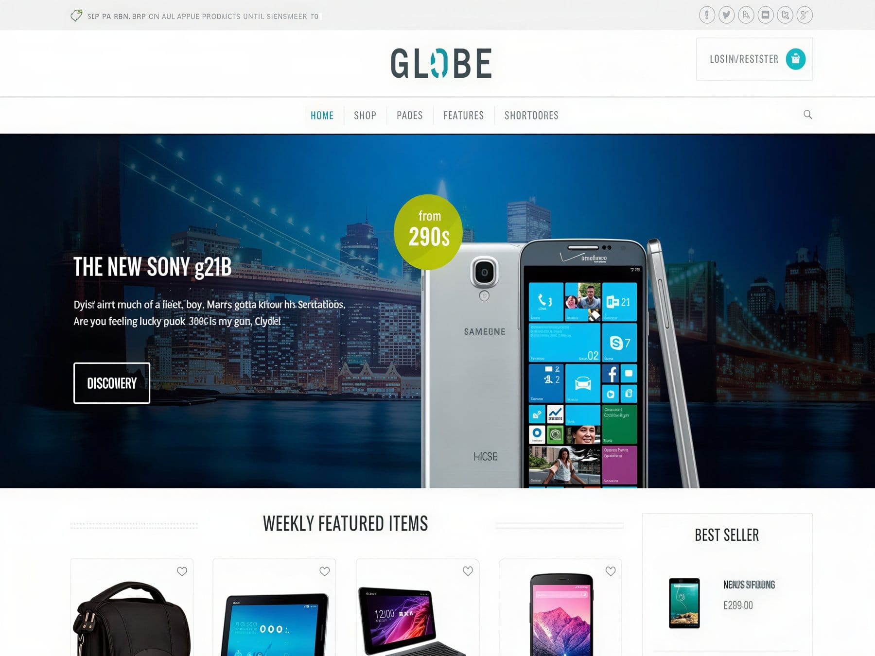 Szablon YITH Globe Premium WooCommerce Themes