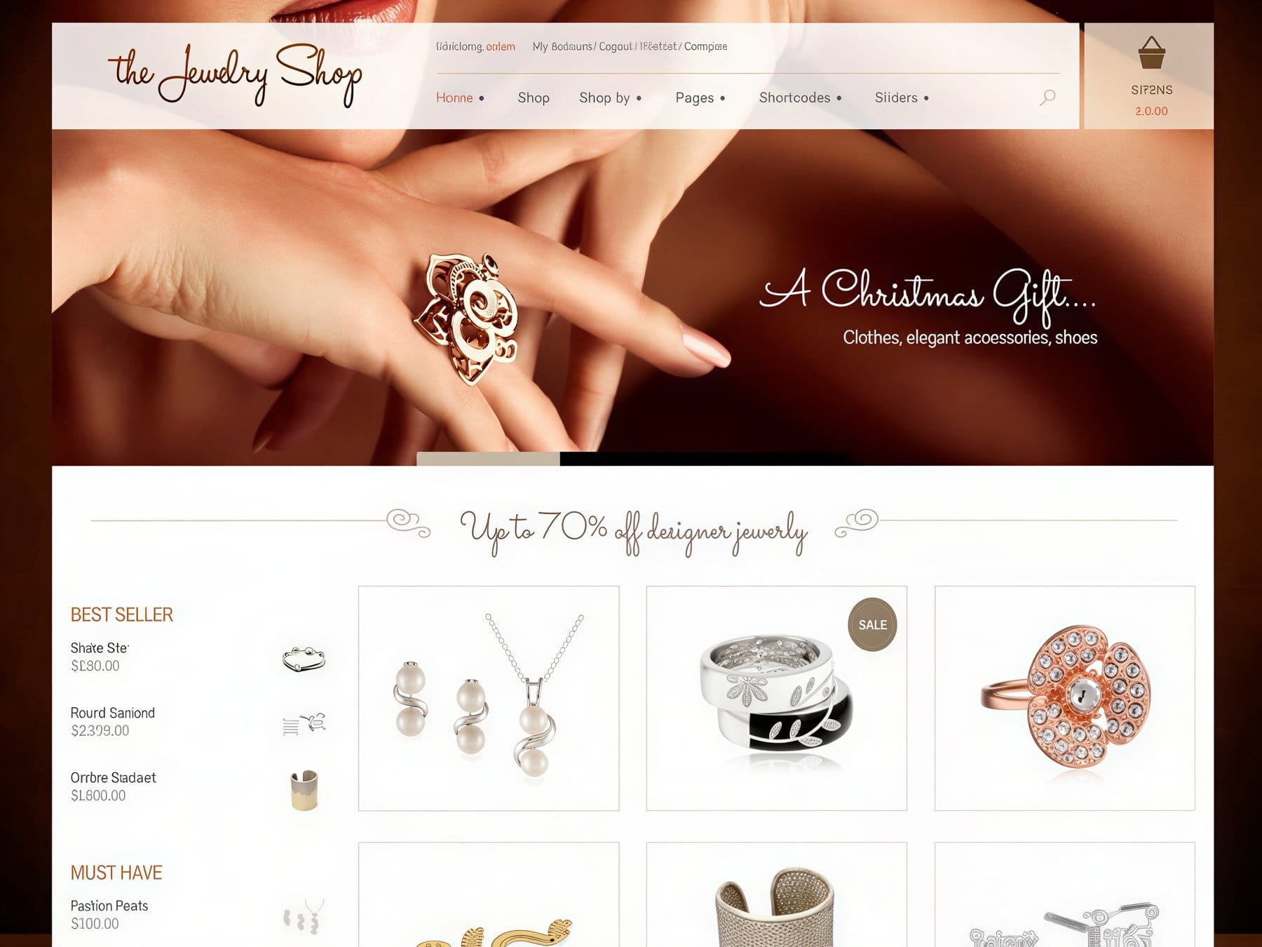 Szablon YITH The Jewelry Shop Premium WooCommerce Themes