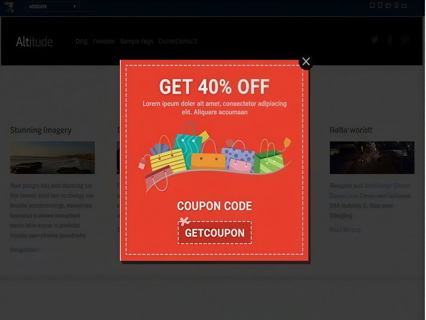 Wtyczka CyberChimps Exit Popup WordPress Plugin
