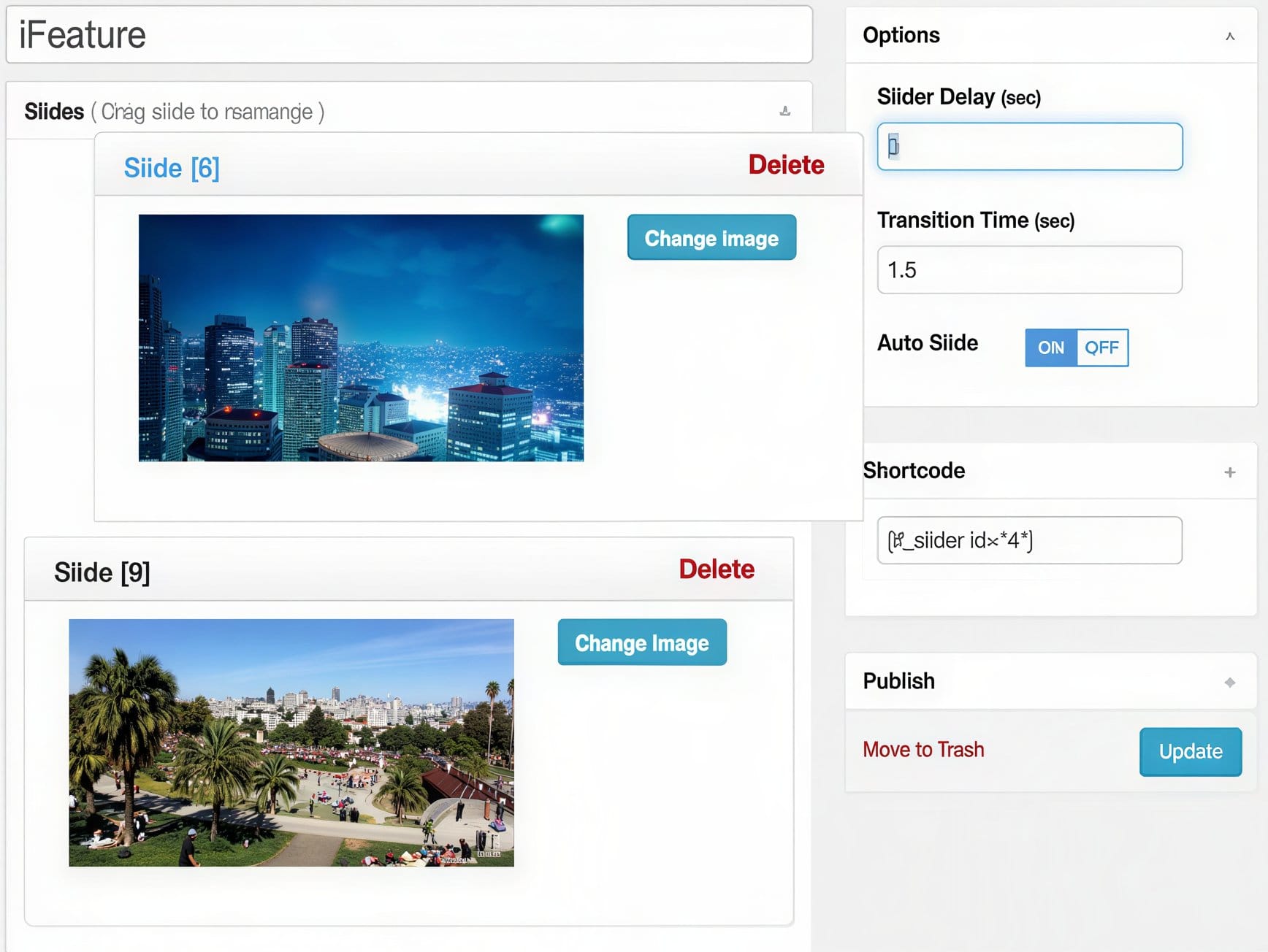 Wtyczka CyberChimps Ifeature Slider Pro WordPress Plugin