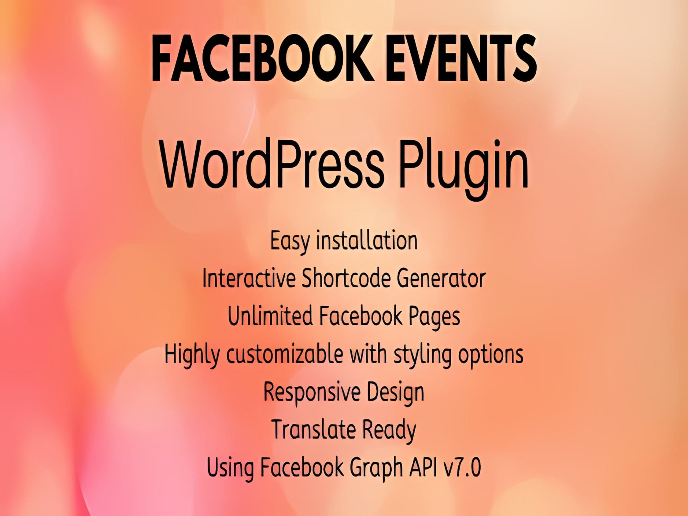 Wtyczka Facebook Events