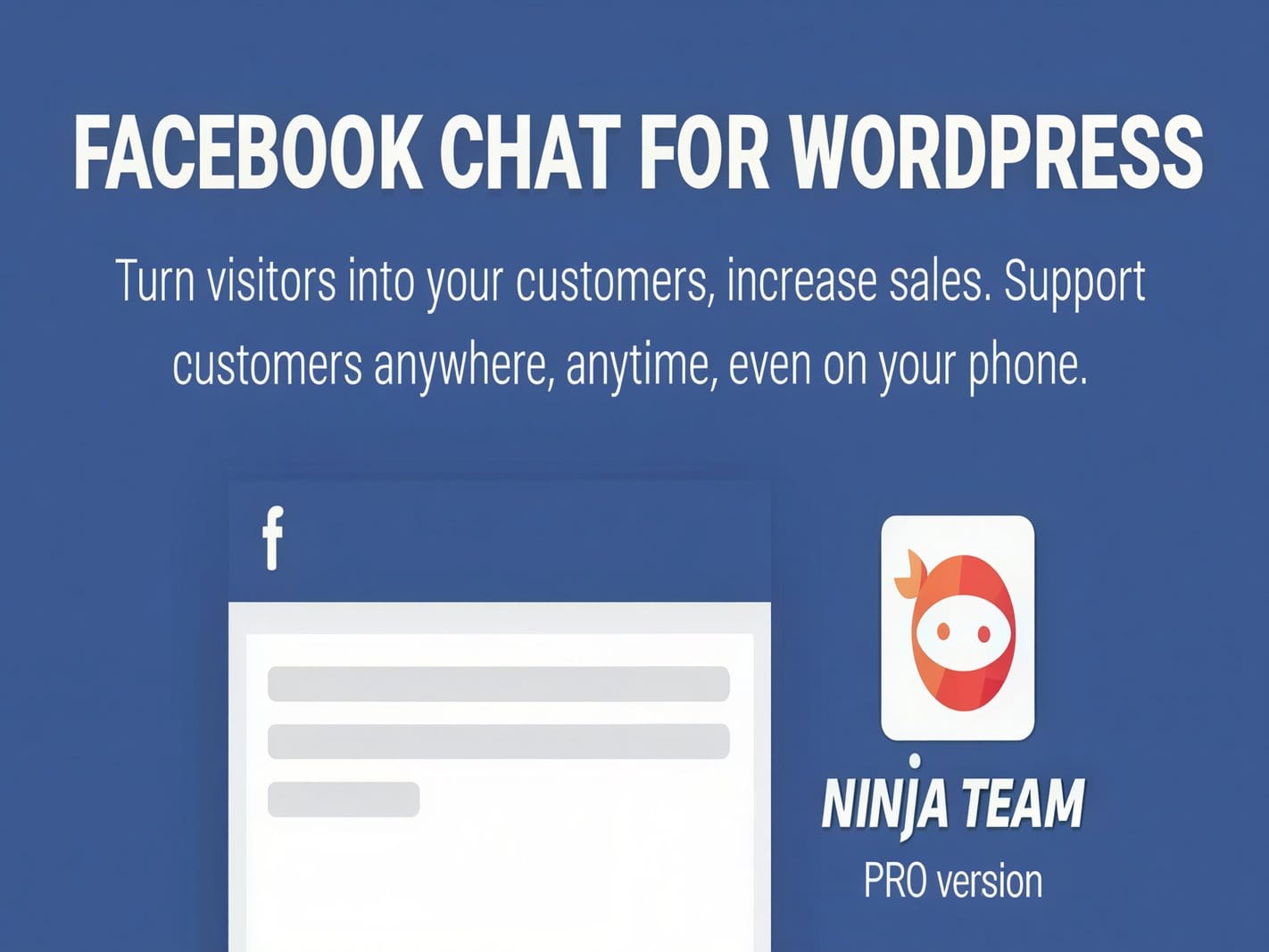 Wtyczka Facebook Live Chat For WordPress