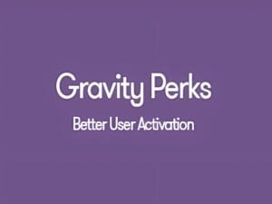 Wtyczka Gravity Perks Better User Activation