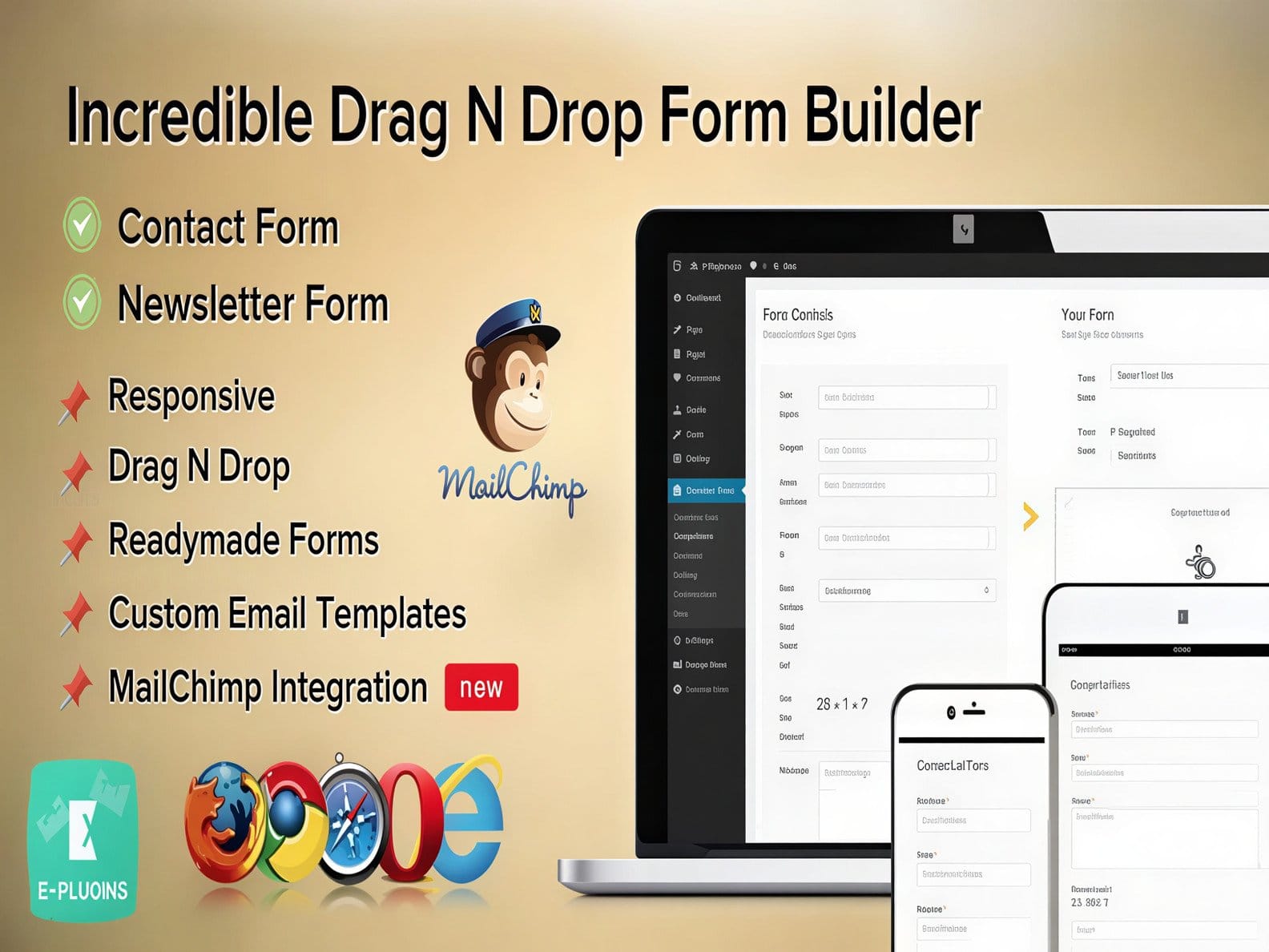 Wtyczka Incredible Contact Form With Mailchimp