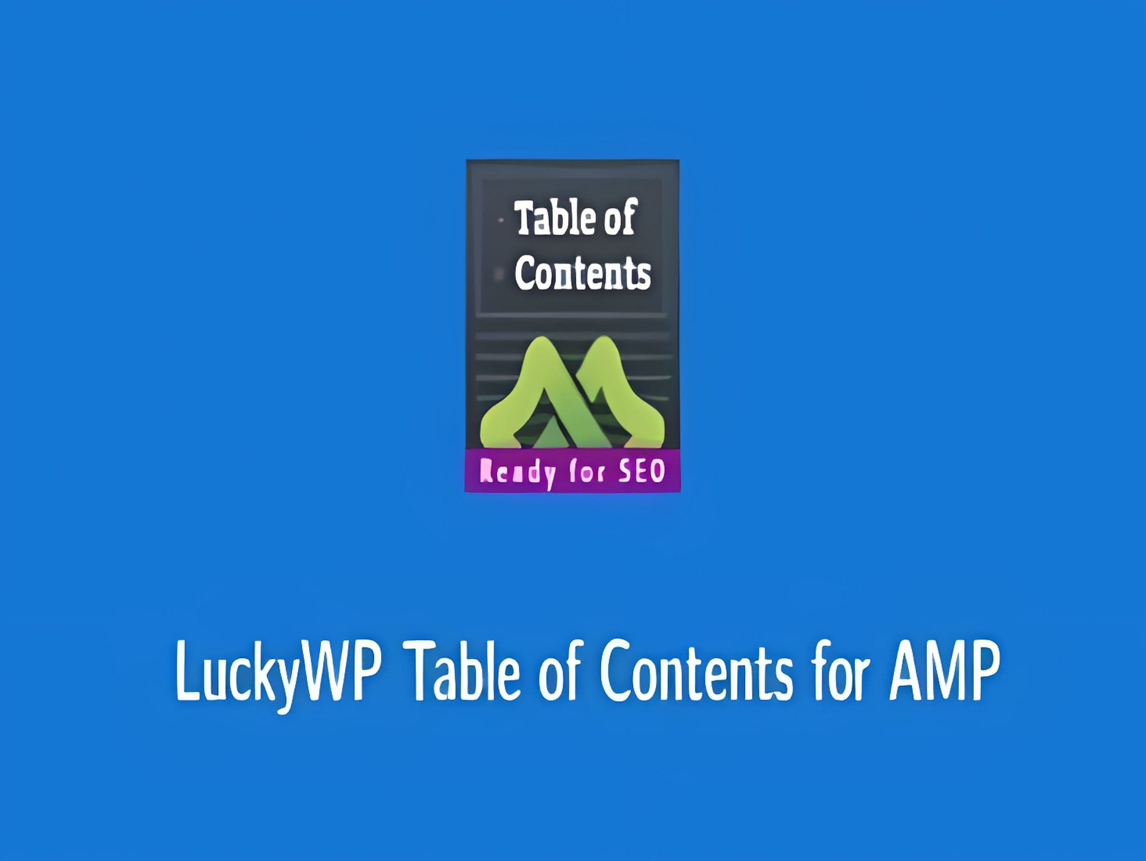 Wtyczka LuckyWP Table Of Contents For Amp