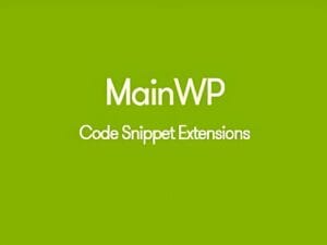 Wtyczka MainWP Code Snippets Extension