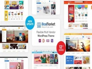 Szablon BosMarket Flexible Multivendor Woo WPr Theme