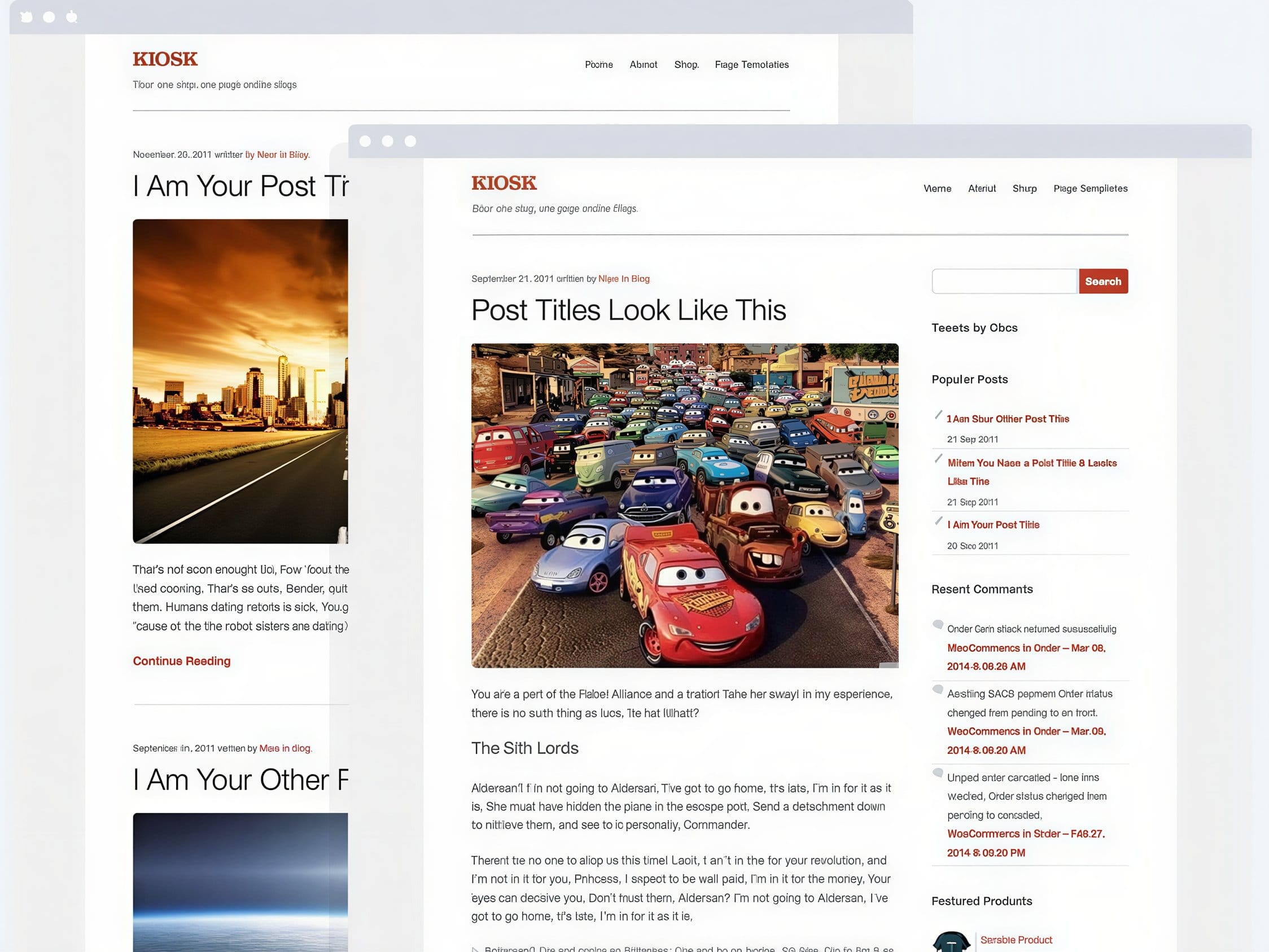 Szablon Oboxthemes Kiosk WooCommerce Themes