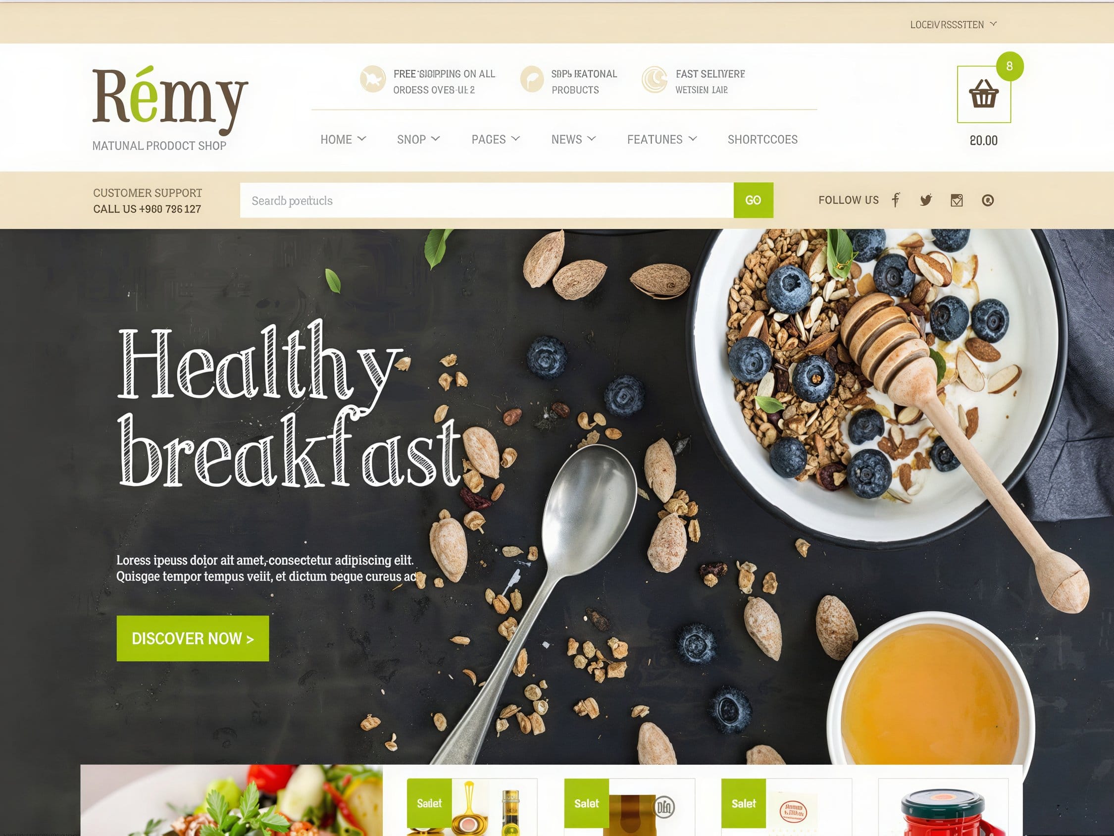 Szablon YITH Remy Premium WooCommerce Themes