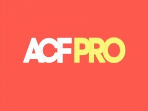 Wtyczka Advanced Custom Fields ACF Pro
