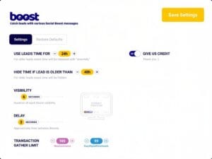 Wtyczka Boost WordPress Plugin