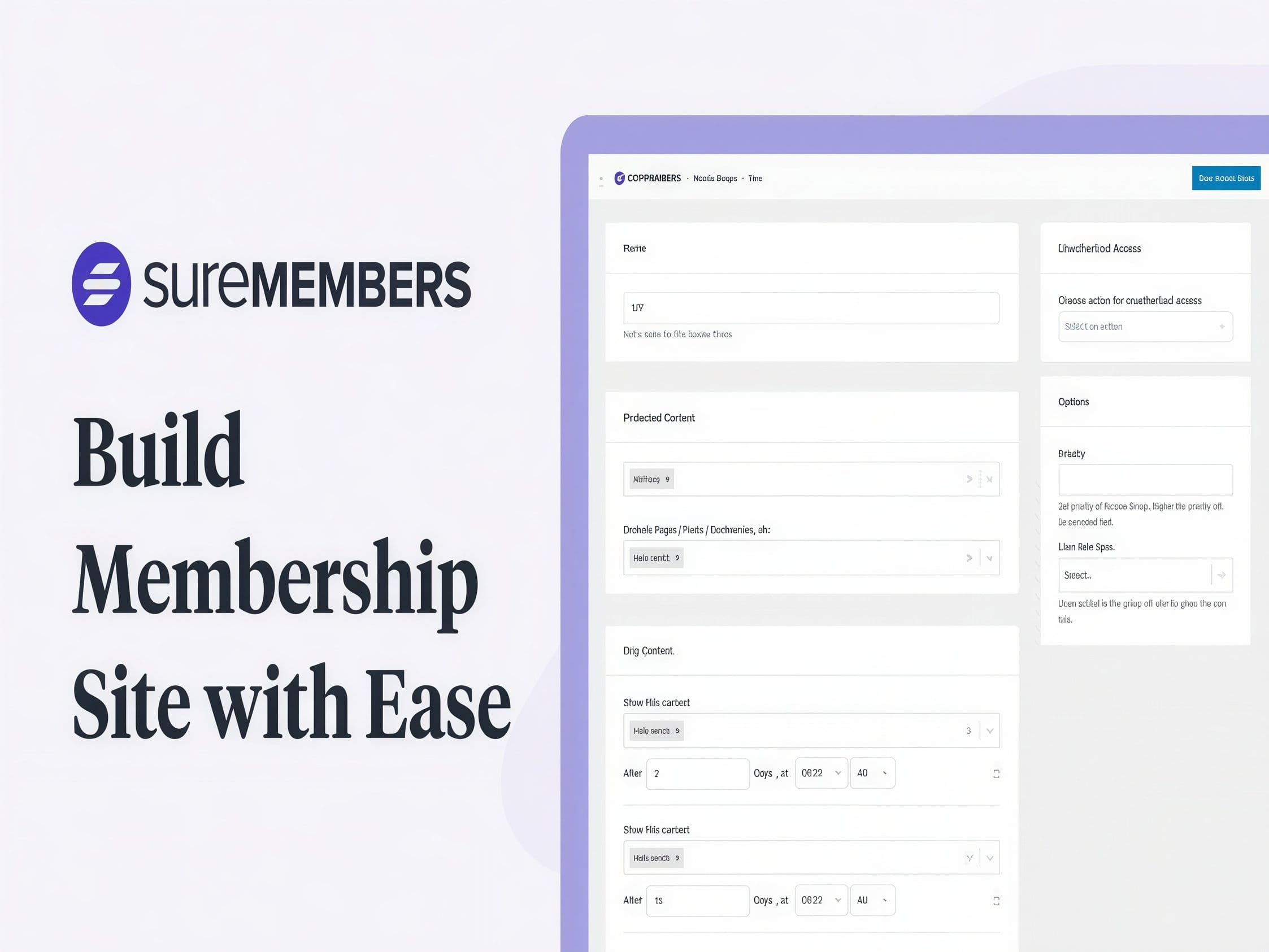 Wtyczka SureMembers Sell and Grow your Membership Site with Ease