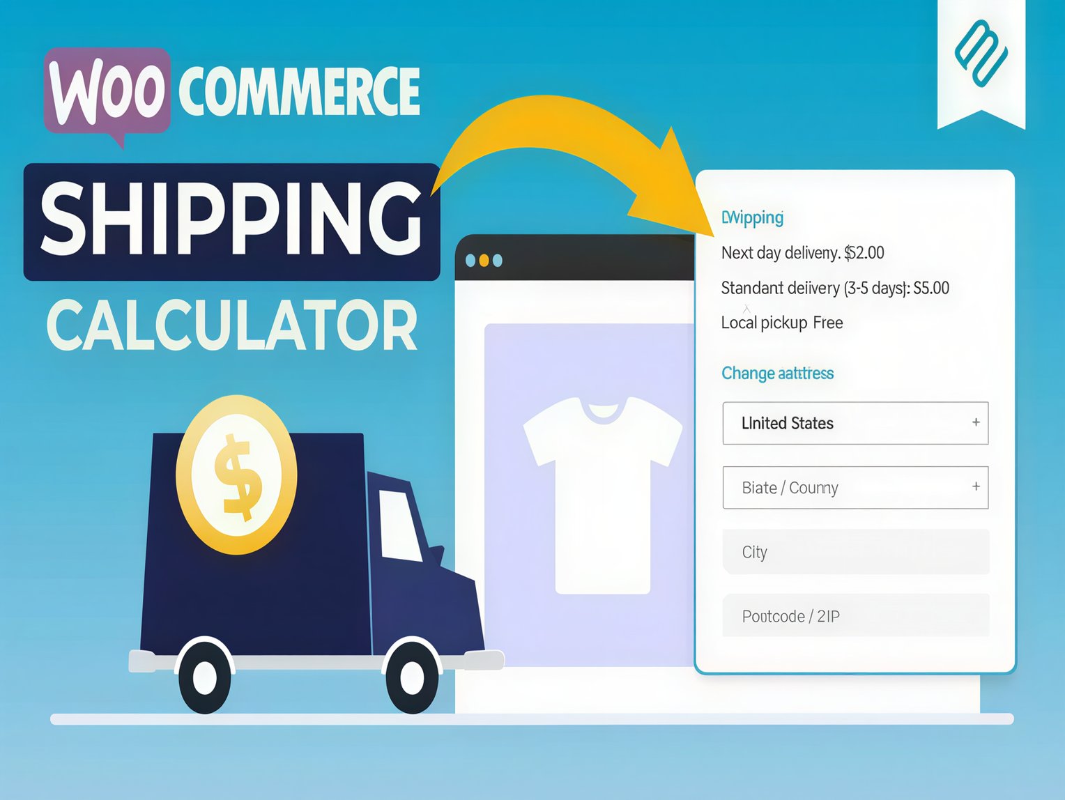 Wtyczka WooCommerce Shipping Calculator
