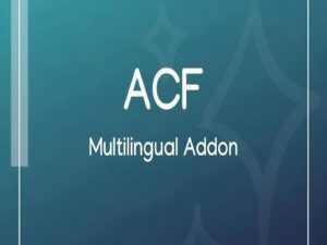 Wtyczka WPML Advanced Custom Fields (ACF) Multilingual
